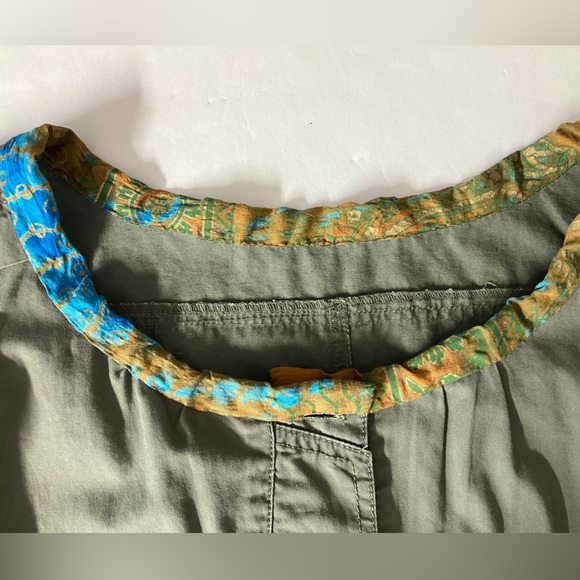 Charlotte Russe Women’s Vest, Small, Faded Olive Green, Utility Vest - Picture 3 of 7